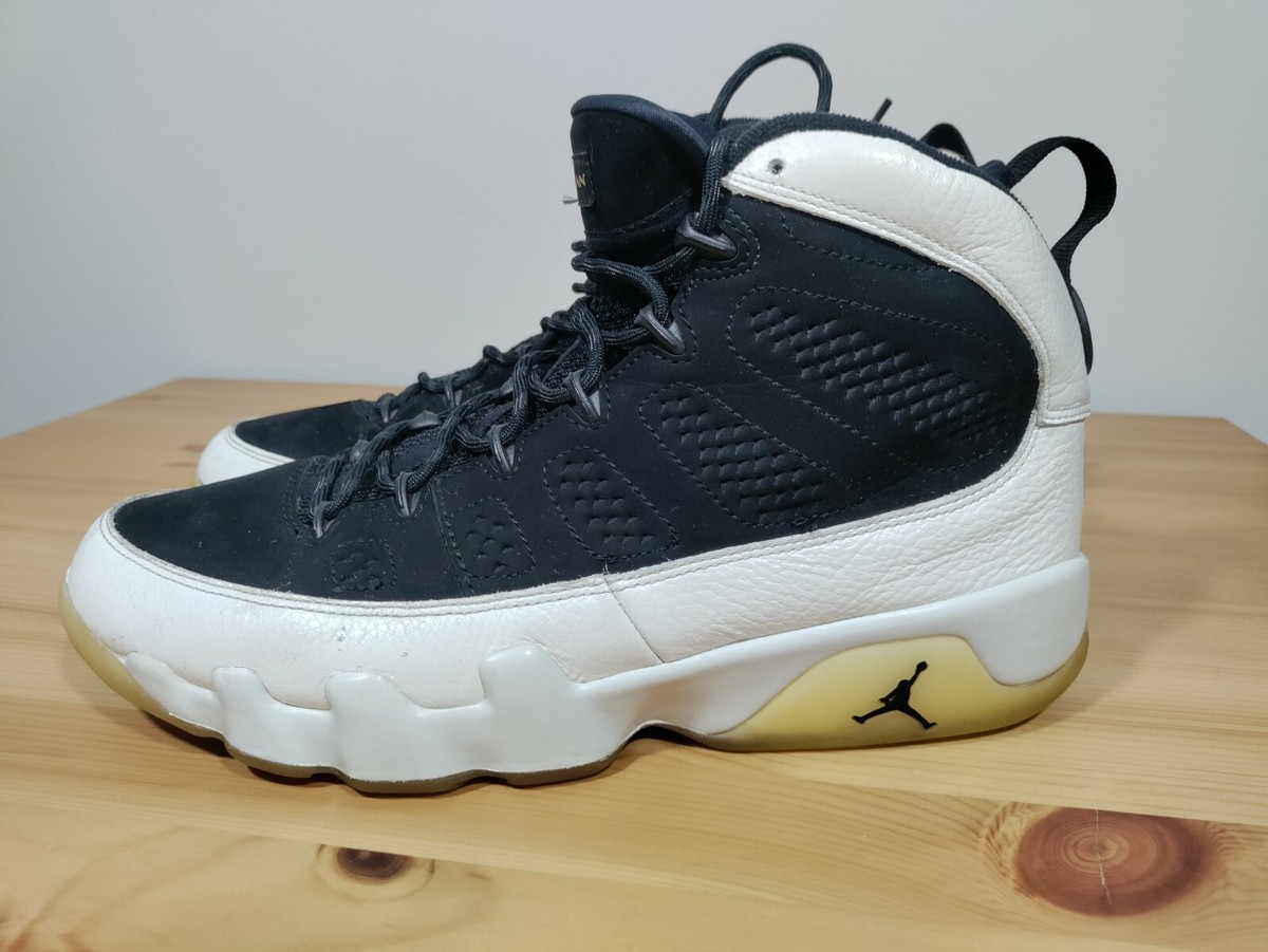 Nike Air Jordan 9 Retro City of Flight Black White Men display picture 2