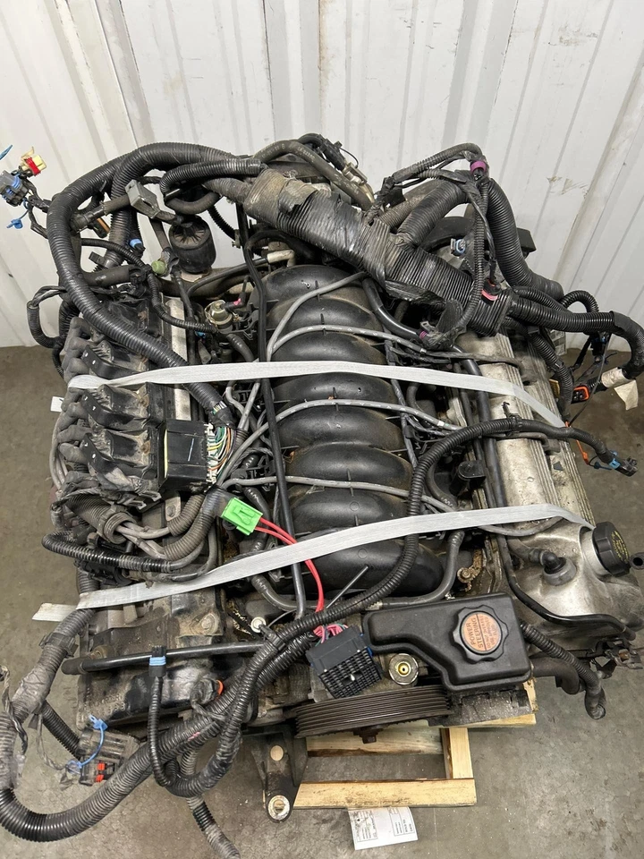 1999 Cadillac Seville Engine Motor 4.6L 8-279 VIN Y 8th Digit 77k OEM 1998 99 Foto 2 de 4