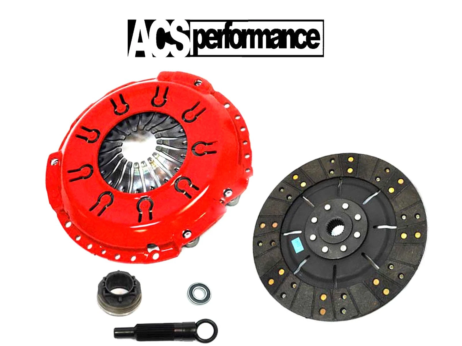 ACS PERFORMANCE Clutch Kit 03011-03-011 &ndash; Organic Clutch Disc Style: Full Face Disc Transmission Type: Manual Pressure Plate Type: Diaphragm