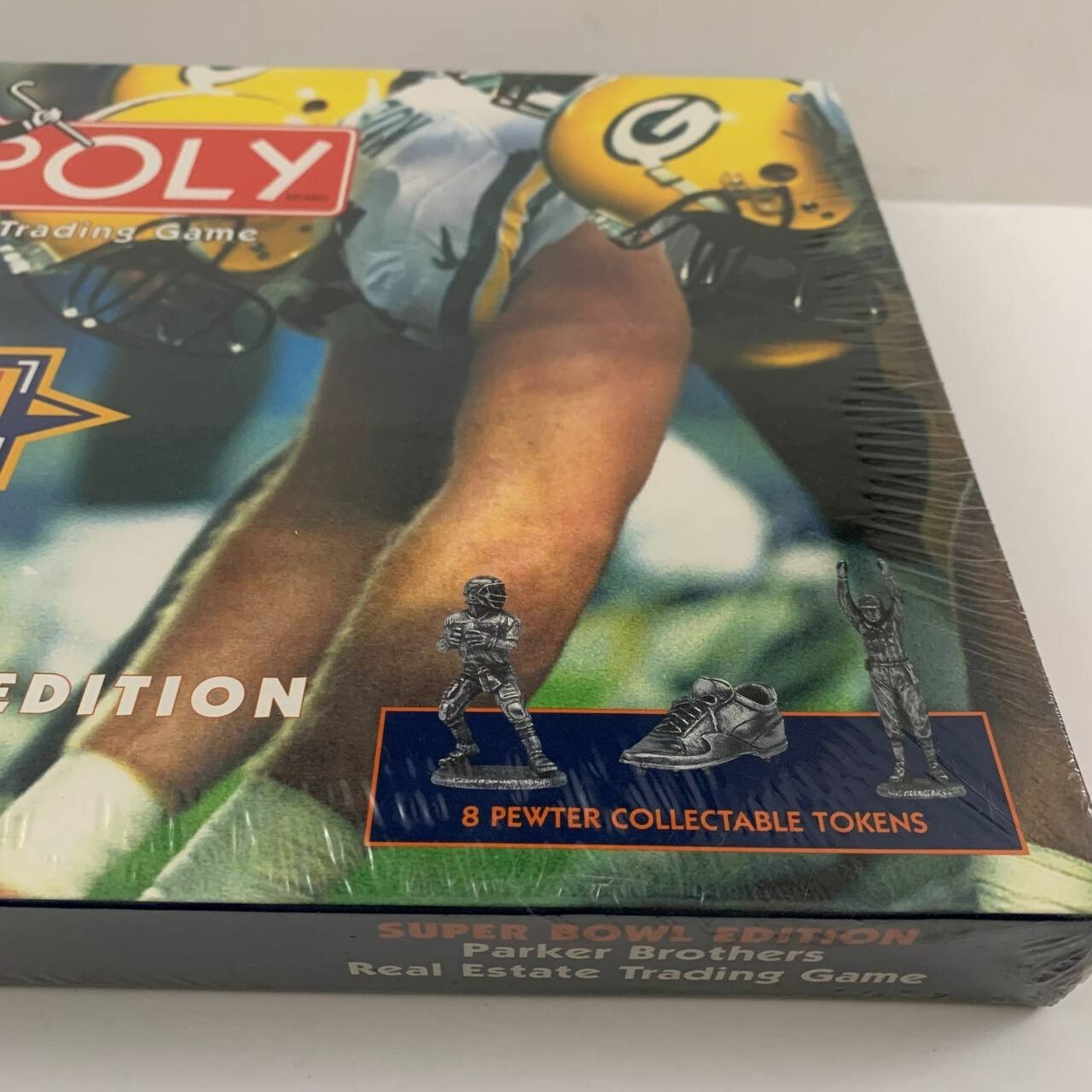 Vintage Monopoly Super Bowl XXXII Denver Broncos Packers Edition 1998