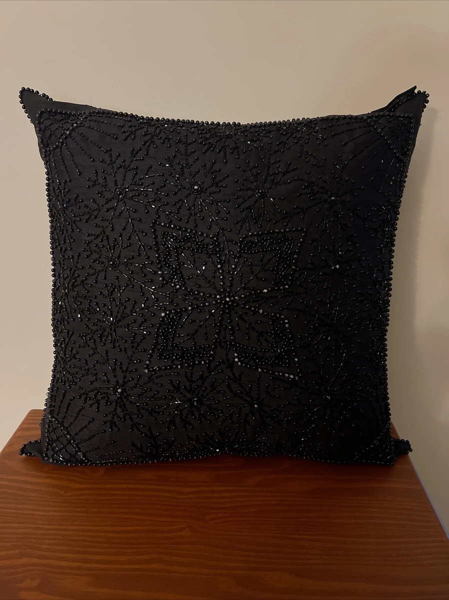 Elegant throw pillows silk sale