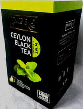 IMPRA Ceylon 100 Pure Organic Quality Black Tea with Mint Flavor 20 Tea Bags