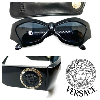 RARE!! Gianni Versace Mod.421/E Col.852 Vintage Sunglasses Medusa Migos Rihanna