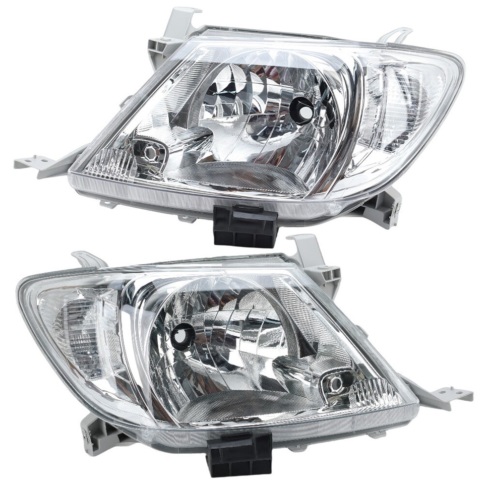 TYC Pair LH+RH Head Light Lamp E Mark For Toyota Hilux Ute 2005~2008