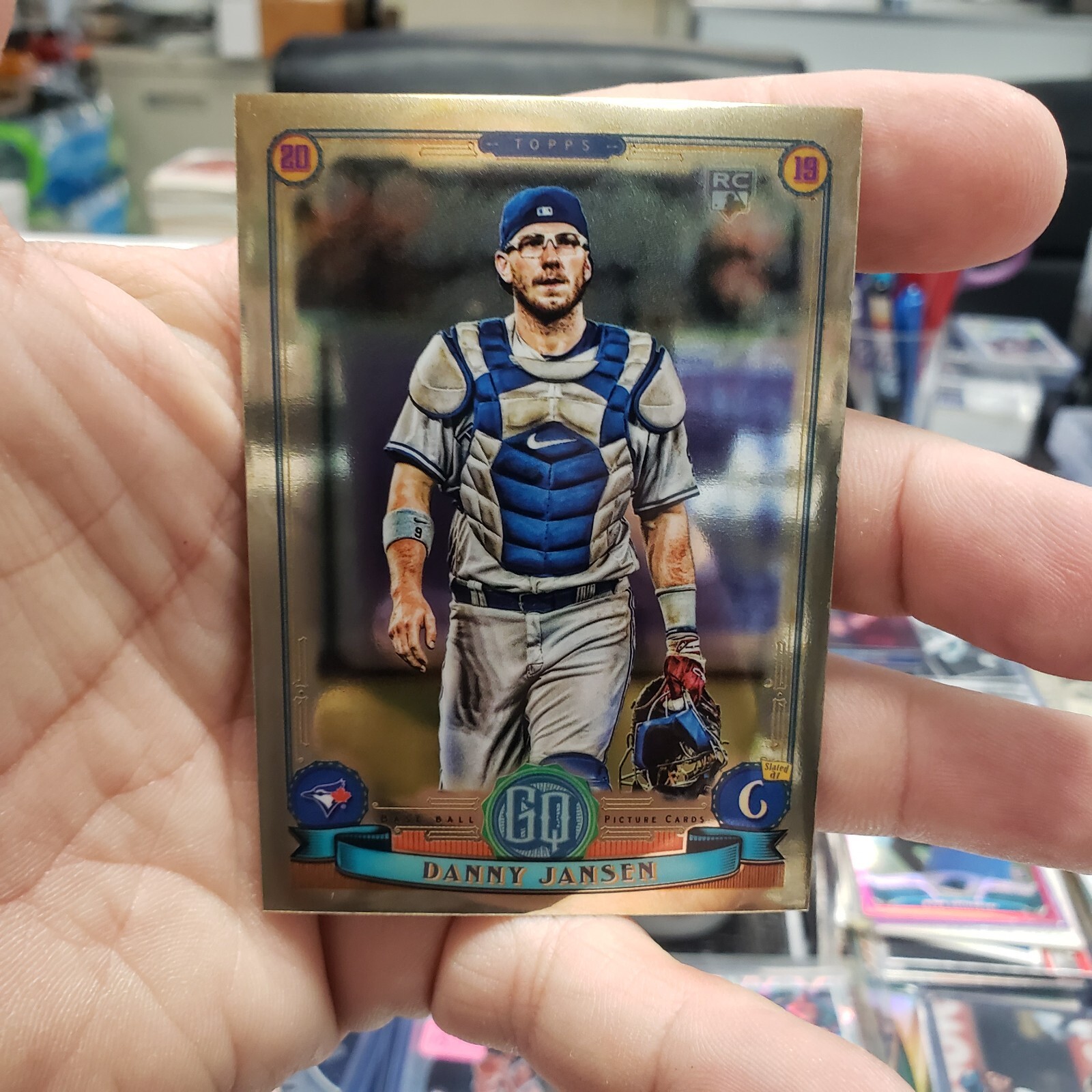 2019 Topps Gypsy Queen Chrome Danny Jansen Rc # 283