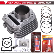 Cylinder Piston Top End Kit Complete Pin For Yamaha Moto-4 250 YFM250