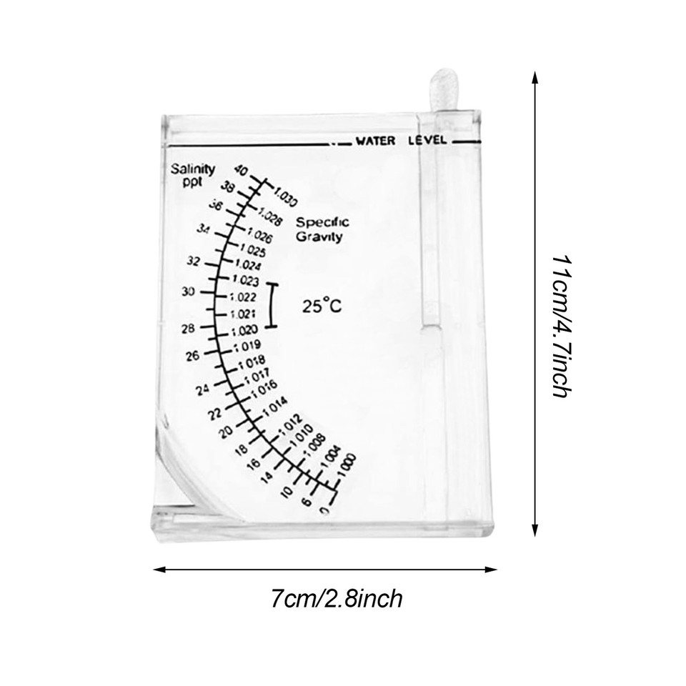 Seawater Salinity Tester Salt Water Meter For Aquarium Pool Fish Tank