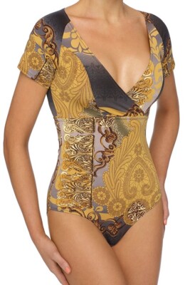 Lingadore, Chloe, Baroque print, body, 14/L, BNWT