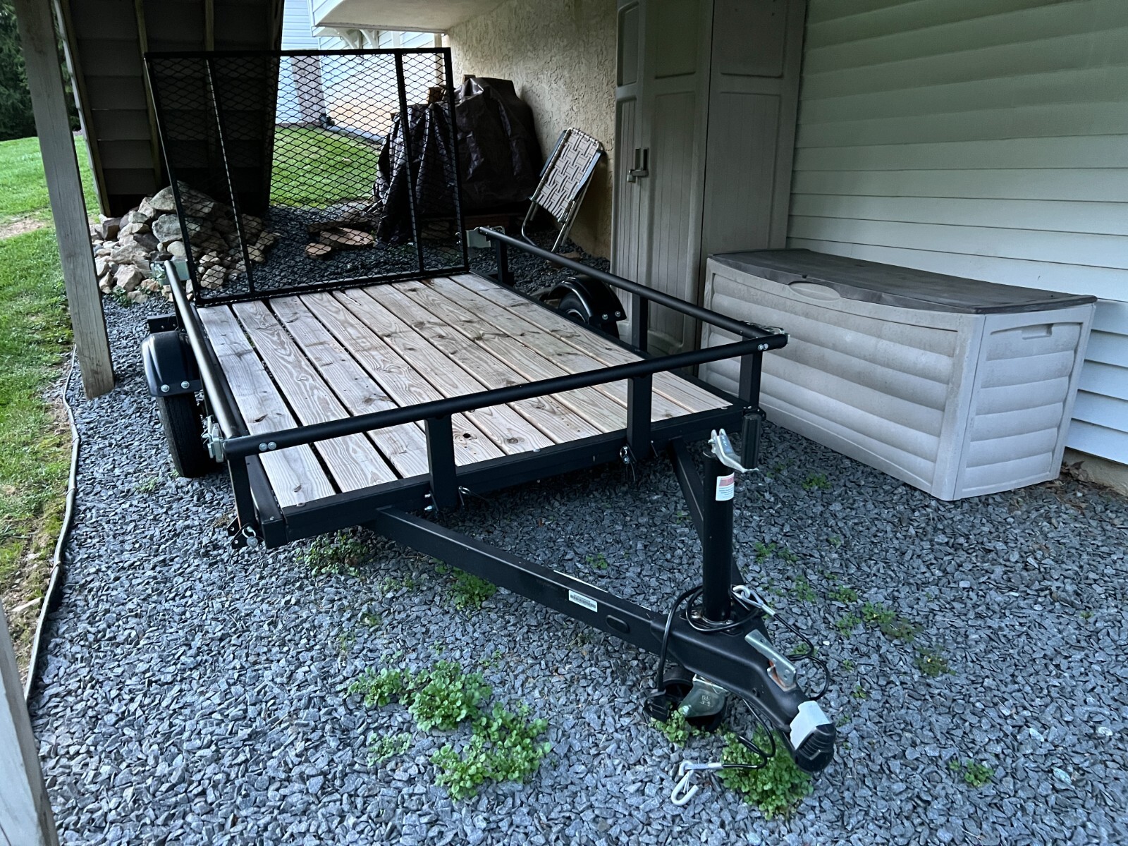 Karavan 5 ft. x 8 ft. Wood Floor Utility Trailer eBay