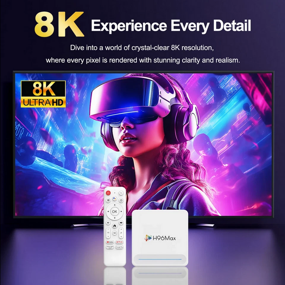 H96 Max TV Box Android 14 Allwinner H618 PLUS 8K ELITE vs. os12 SuperBox Supreme - Image 3 of 4