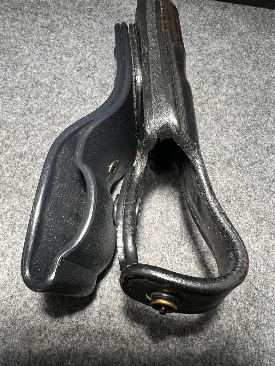 Vintage DeSantis Black Leather B2 Holster | eBay