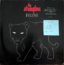 The Stranglers Feline Vinyl Record LP VG+/VG EPC25237 1982