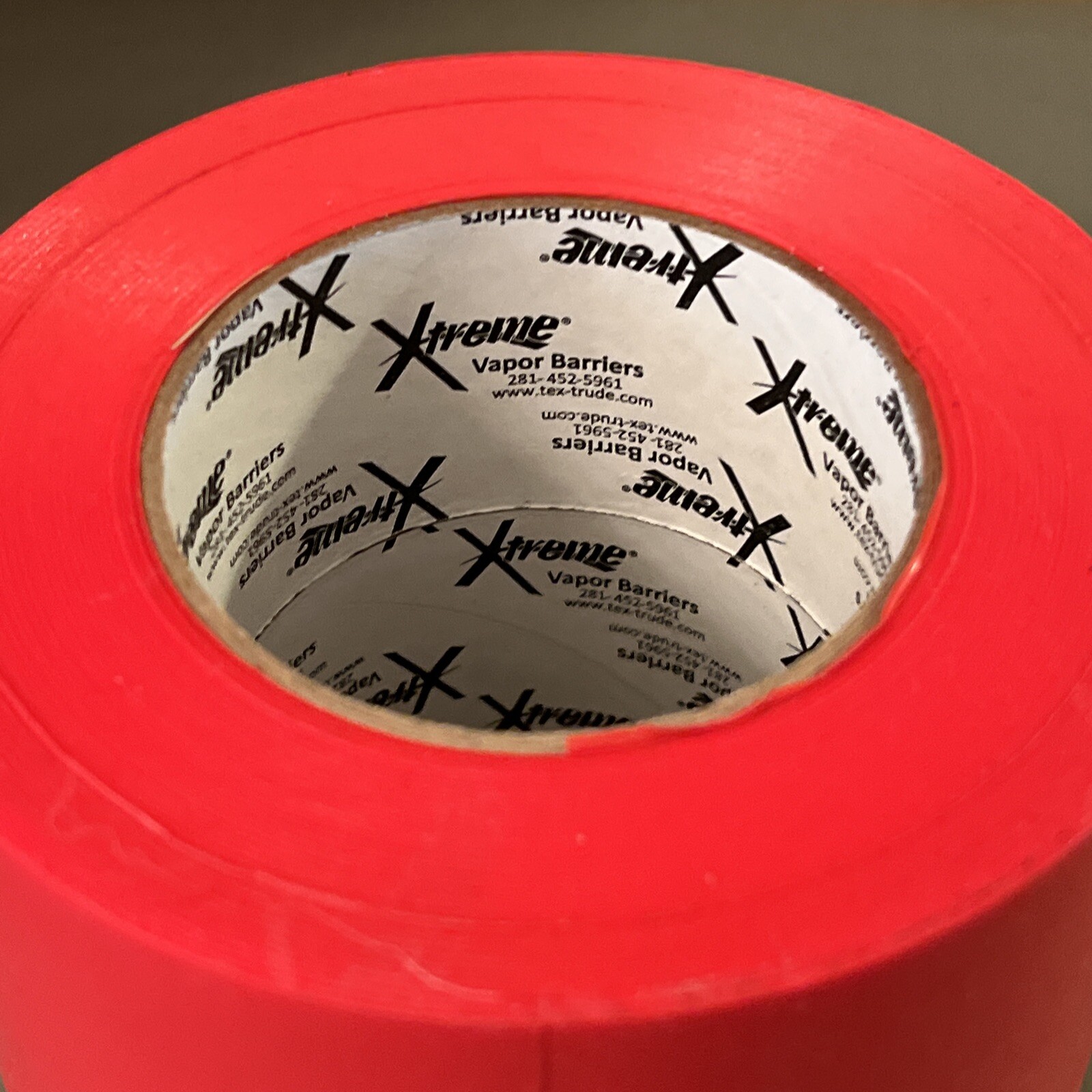 Xtreme Vapor Barrier Sealing Tape Red 4 in x 180 ft Polyethylene eBay