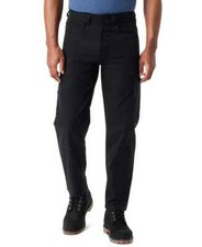 BASS OUTDOOR Essential Tech Cargo Pant Mens 40 Black Beauty Zip  Button Closure