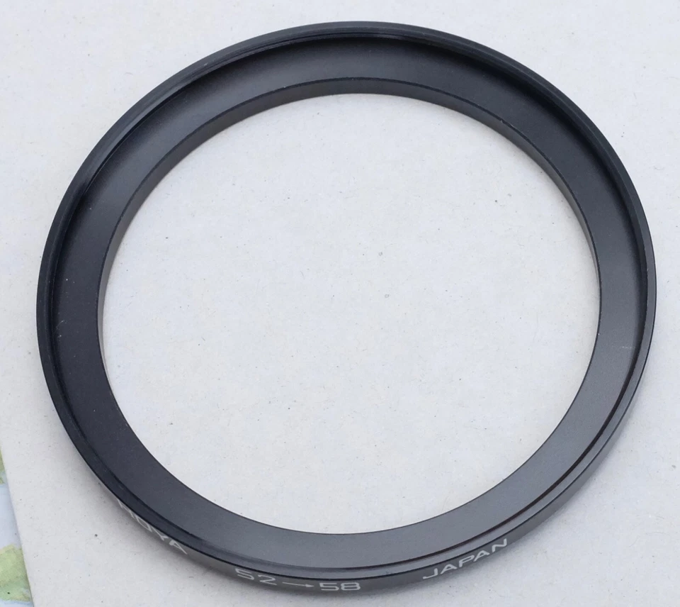 Hoya Step Up ring bague d'adaptation 52-58 mm. M52 Mâle vers M58 Femelle. - Photo 2/4