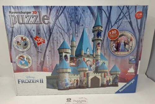 Ravensburger Disney Frozen 2 Castle 3D Jigsaw Puzzle - 216 Piece - Brand New - Picture 1 of 5