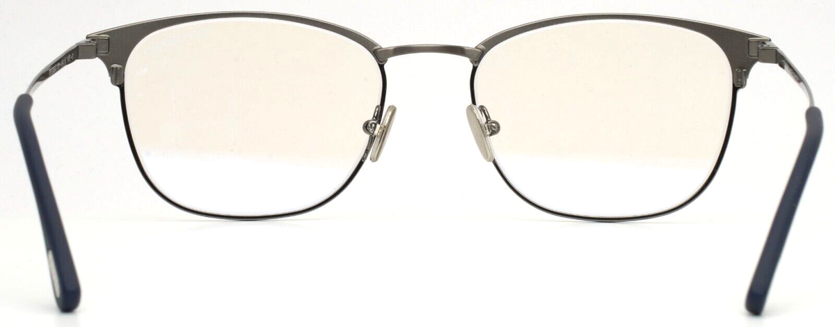 TOM FORD TF5750-B 091 Navy Gunmetal Mens Oval Full Rim  display picture 1