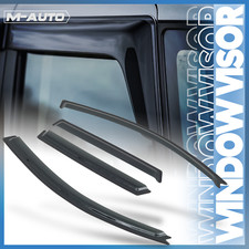 Tape-on Smoke Window Visor Shade Vent Wind Rain Deflector Guard For 04-09 Mazda3 Tape-on Smoke Window Visor Shade Vent Wind Rain Deflector Guard For 04-09 Mazda3
