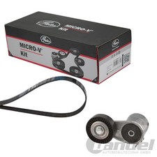 GATES Micro-V Kit KEILRIPPENRIEMEN-SATZ passend für OPEL ASTRA COMBO CORSA