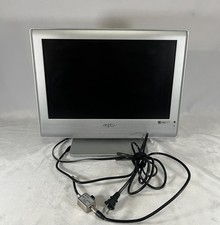 Sanyo DP19647 LCD HDTV 19" Flat Screen Retro Gaming TV Tested Works No Remote
