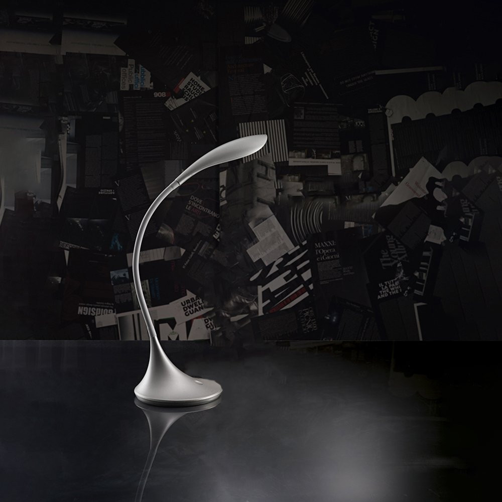 Lampada LED Puddy High-Tech 4,5W 3000K | Efficienza Grigio Acrilico