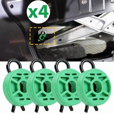 4X Front Power Window Regulator Guide Roller Clip For Saab 900 9-3 9-5 4493433