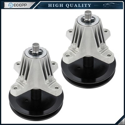 2 Spindle Assembly for MTD 13A2775S000 13AX795S004 42'' Lawn Tractor 618-06991