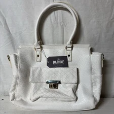 NWT Kari The Daphne Concealed Collection Damsel In Defense 2016 White Purse