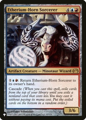 x1 Etherium-Horn Sorcerer - The List R MTG The List M/NM, English
