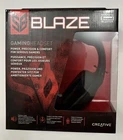 Creative Sound Blaster Blaze Wired Gaming Headset w/ Microphone PC Mac PS4 Xbox