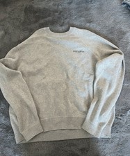 REVIEW Herren Strickpullover S Grau Rundhals ...