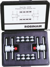 Robinair 12458 Process Tube Adapter Kit, Copper