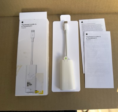 Apple Thunderbolt 3 (USB-C) to Thunderbolt 2 Adapter