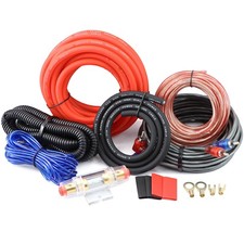 8 Gauge Audio Amplifier Installation Kit,Complete Wiring Kit for Car Audio,Ra...