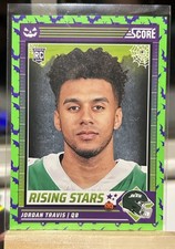 2024 Panini Score-A-Treat - Rising Stars Jordan Travis #31 Green Bats (RC)
