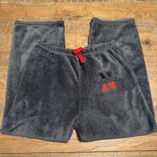 Nautica Pajama Pants Boys Sz 14 Gray and Red Sleep Pants Comfy Soft