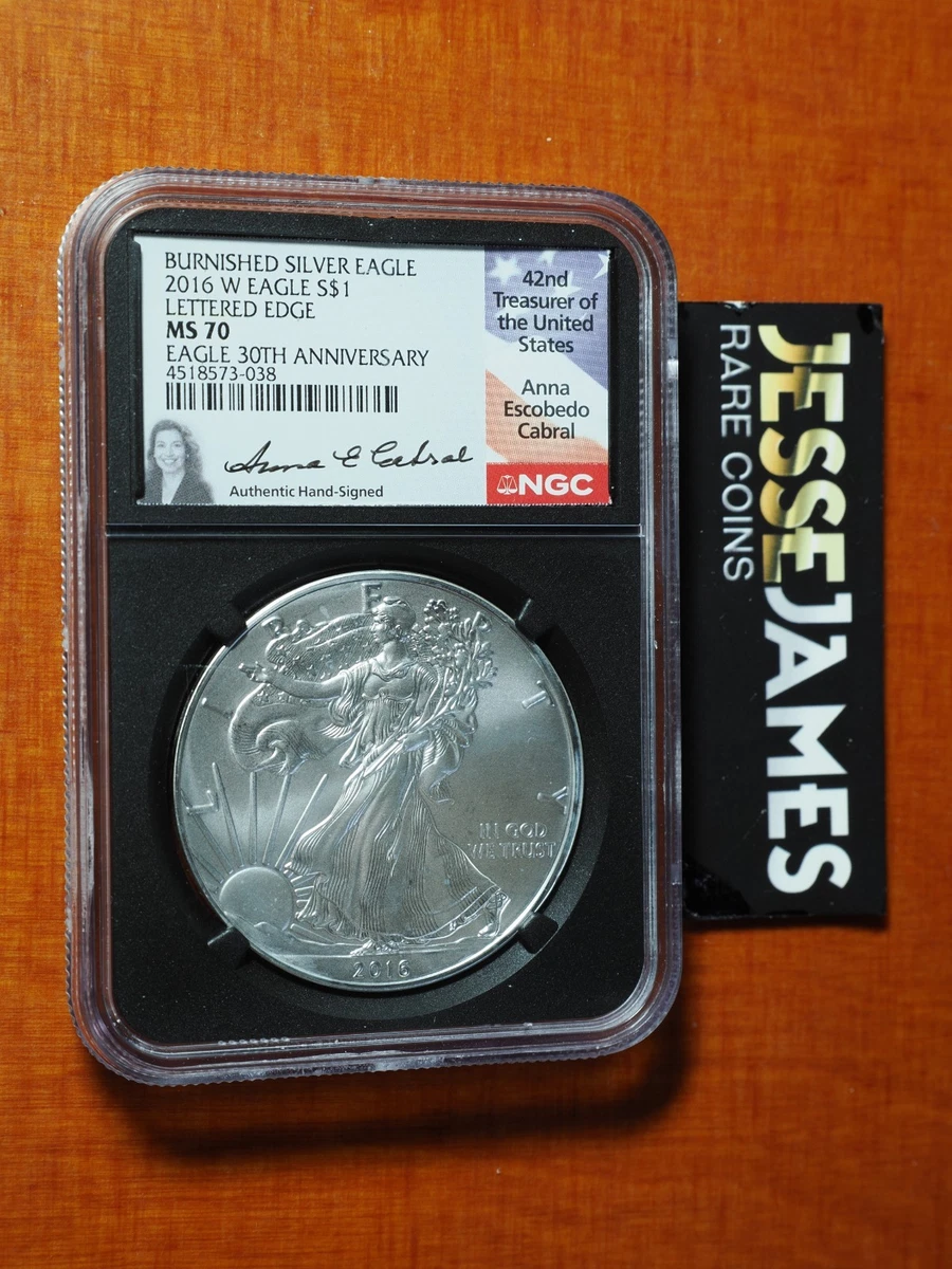 American Eagle MS 70 Graded 2016 Silver Bullion Coins for sale | eBay