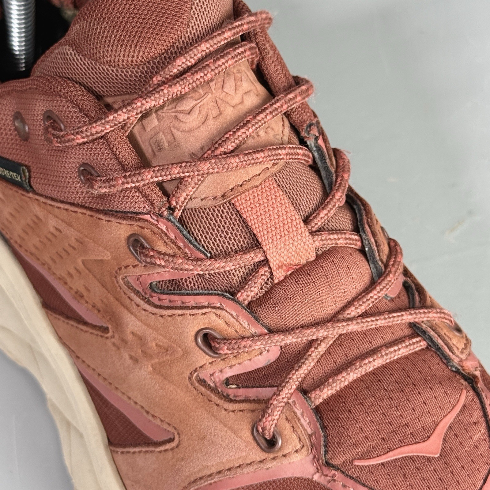 Hoka One Anacapa Low GORE-TEX Womens Size 9B Low Hot Sauce thumbnail 12