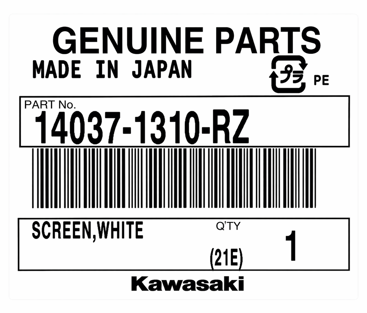 OEM Kawasaki Radiator Shrouds Guard Set KX125 KX250 KX 125 KX 250