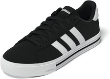 Image of Adidas Daily 4.0 Trainers Black White Unisex Casual Shoes Sneakers UK 9.5