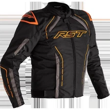 Men's S1 CE Jacket - Textile - Black/Grey/Neon Orange - Small 102559ORG-40