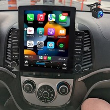 Apple Carplay Car Stereo Radio 2Din GPS Navi Wifi w/Camera 9.7" 4 64G Android 15