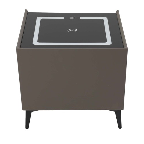 Bluetooth Speaker Smart Bedside Table with Light USB & Wireless Charging - Picture 9 of 15