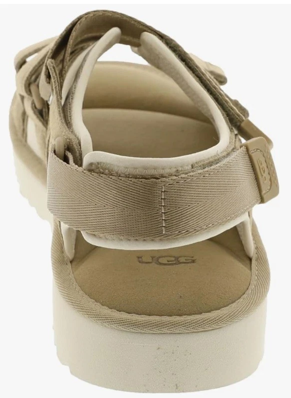 UGG Men's Goldencoast Multistrap Sandal Men's 13 Sand Suede Comfort - Imagem 2 de 4