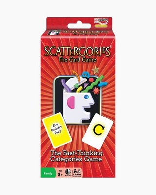 Scattergories The Card Game (2008) Used in Box!!