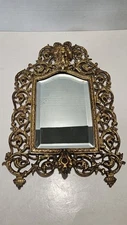 Antique Bradley & Hubbard 3504/3509 Brass Mirror