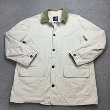 Gap Jacket Adult X Large Brown Hunting Canvas Barn Chore Corduroy Utility Men