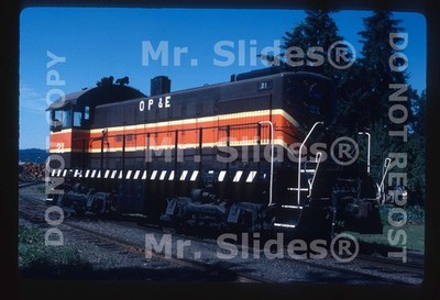 Original Dia OP&E Oregon Pacific & Eastern Orange/Brown ALCO S2 21 in 1987