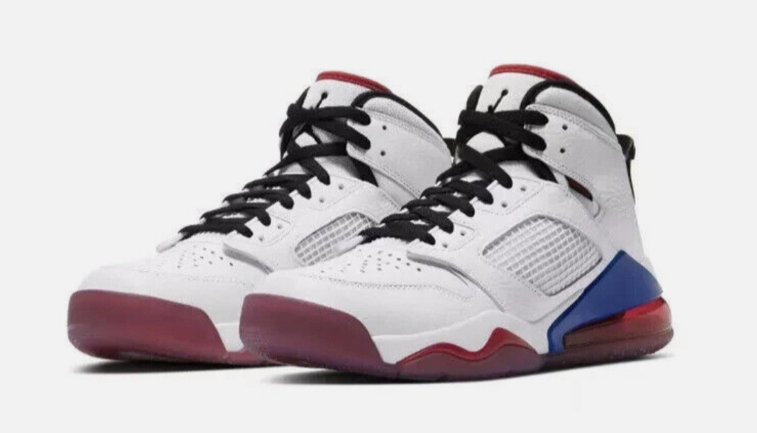 Fire Red Jordan Mars 270 Blue And Red Jordan Mars 27 Gs 2025