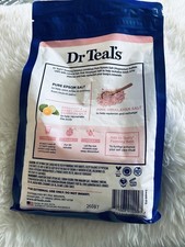 Dr Teal's Restore  Replenish Pink Himalayan Epsom Salt Bergamot Orange 3lb